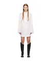 Loulou Studio Long Sleeved Dress In White