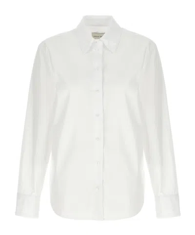 Loulou Studio Long-sleeved Shirt In White