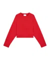 Loulou Studio Long-sleeved Sweater In Red
