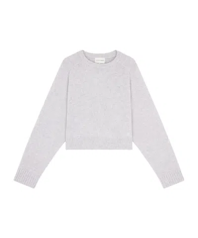 Loulou Studio Long-sleeved Sweater In White
