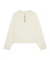 Loulou Studio Ivory Cashmere Polo Shirt In White
