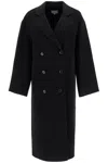 Loulou Studio Loulou Borneo Coat In Black