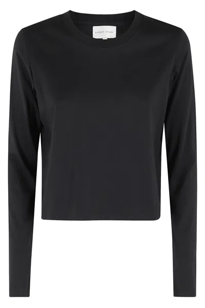 Loulou Studio Longsleeves Shirt In Black