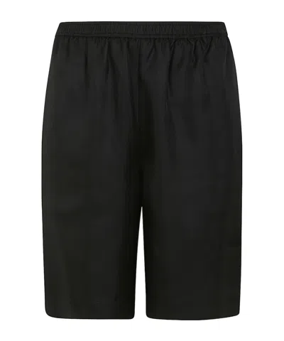 Loulou Studio Loose Waist Shorts In Black