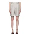 Loulou Studio Gray Zinia Shorts In White