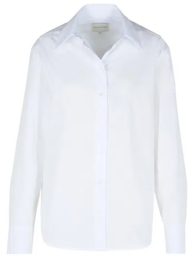 LOULOU STUDIO LOULOU STUDIO 'ALIM' WHITE COTTON SHIRT