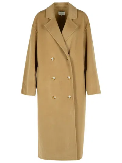 Loulou Studio 'borneo' Beige Wool Blend Coat