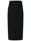 Loulou Studio Black Samos Maxi Skirt In Black