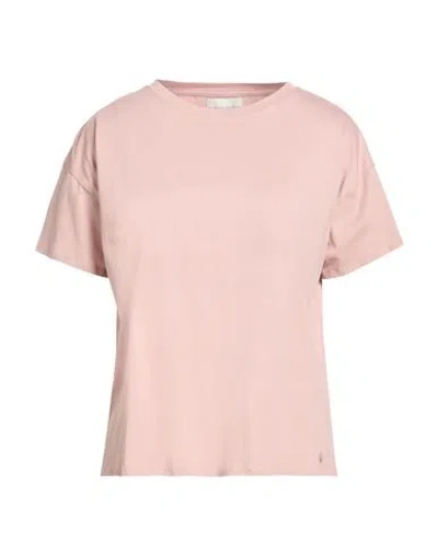 Loulou Studio Lou Lou Woman T-shirt Antique Rose Size M Pima Cotton In Pink