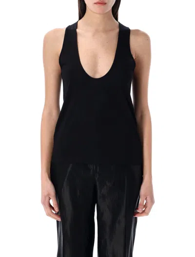 Loulou Studio Loulou Albia Sleeveless Top In Black
