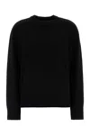 Loulou Studio Loulou Black Cashmere Baltra Sweater In Black