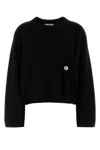Loulou Studio Loulou Black Cashmere Bill Sweater In Black