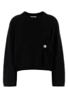Loulou Studio Twisted-detail Cashmere Sweater In Black