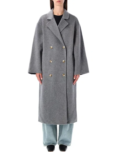LOULOU STUDIO LOULOU BORNEO OVERSIZED WOOL AND CASHMERE COAT