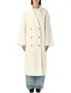 Loulou Studio Loulou Borneo Oversized Wool And Cashmere Coat In White