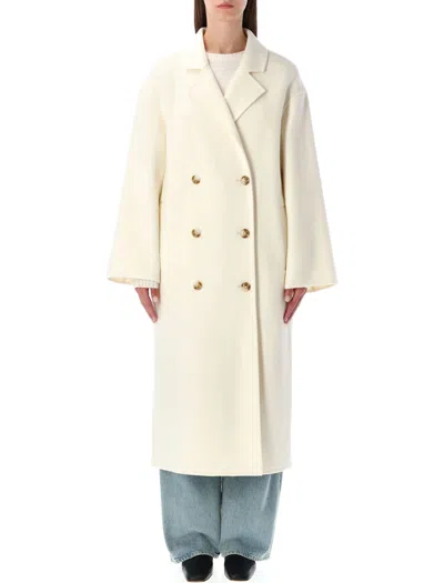 LOULOU STUDIO LOULOU BORNEO OVERSIZED WOOL AND CASHMERE COAT
