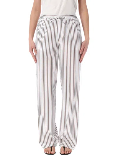 Loulou Studio Loulou Elevated Straight-leg Trousers For Women - Size L In Multi