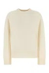 Loulou Studio Loulou Ivory Cashmere Baltra Sweater In Neutral