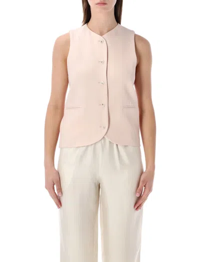 Loulou Studio Loulou Paco Tailored Vest In Pink