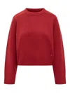 Loulou Studio Bruzzi Wool-cashmere Jumper In Red