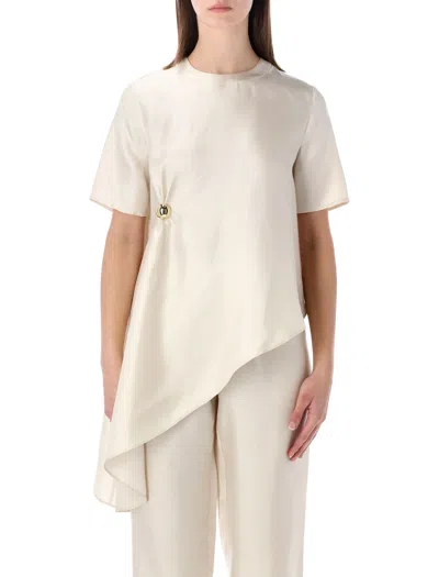 Loulou Studio Loulou Top White In Neutral