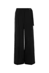 Loulou Studio Loulou Viscosa Blend Pratt Pant In Black
