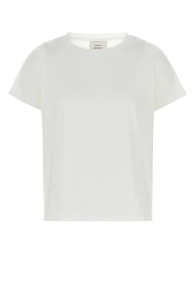 Loulou Studio Loulou White Cotton Basiluzzo T-shirt