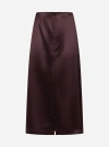 LOULOU STUDIO LYS SILK AND VISCOSE SKIRT