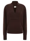 Loulou Studio Makela Sweater In Brown