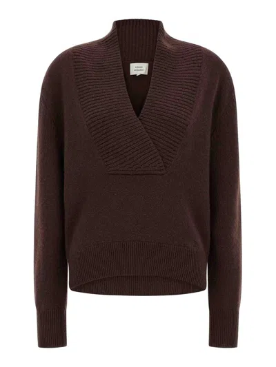 Loulou Studio Makela Sweater In Brown