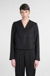Loulou Studio Malli Blazer In Black Viscose In Black