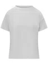 Shop Loulou Studio T-shirt Over Manches Courtes