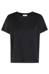 Loulou Studio Manches Courtes Oversize In Black