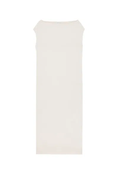 Loulou Studio Martial Dress In Ivory
