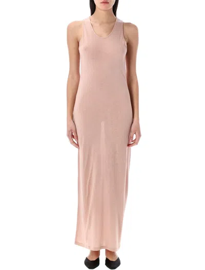 Loulou Studio Maryon Long Dress In Petal Rose