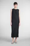 Loulou Studio Minga In Black Silk In Black