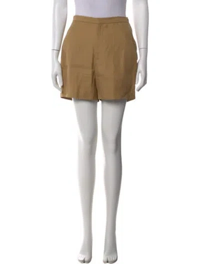 Pre-owned Loulou Studio Mini Shorts In Neutral