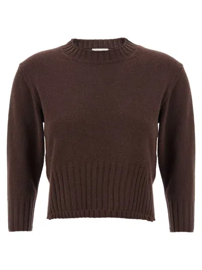 Loulou Studio Mora Sweater In Brown