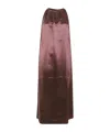 Loulou Studio Morene Long Dress Clothing In Red