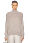 Loulou Studio Isabela Wool Blend Crewneck Sweater In Bloom Melange
