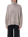 Loulou Studio Isabela Wool Blend Crewneck Sweater In Bloom Melange
