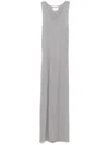 Loulou Studio Myron Maxi Dress In Grey