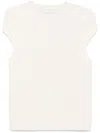 Loulou Studio Nereus Top In Neutrals