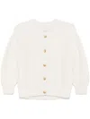 Loulou Studio Cardigan Clothing In Neutrals