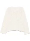 Loulou Studio Nia Sweater In Neutrals