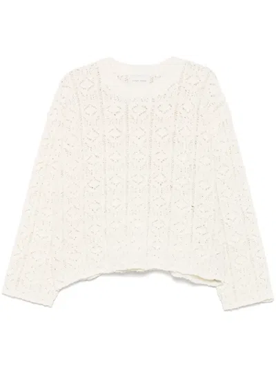 Loulou Studio Nia Sweater In Neutrals