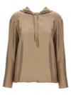Loulou Studio Long-sleeved Hoodie In Nude