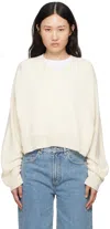 Loulou Studio Off-white Anzor Sweater In Ivory