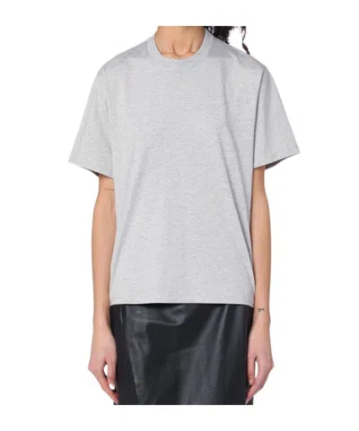 Loulou Studio Open-necked Black Shirt In White