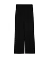 Loulou Studio Anthracite Grey Wool Palazzo Trousers